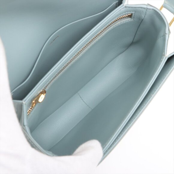 SOLD OUT Celine Triomphe Teen Blue - Picture 8 of 10